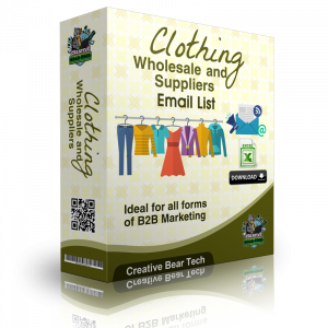 Clothing Wholesale and Suppliers B2B Sales Leads with Email List