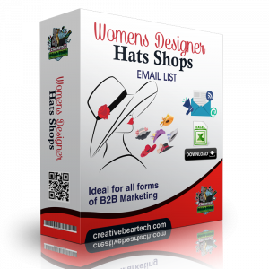 Women's Designer Hats Shops B2B Business Data List with Emails