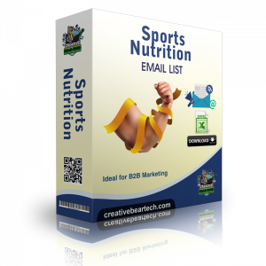 Sports Nutrition Industry B2B Marketing List