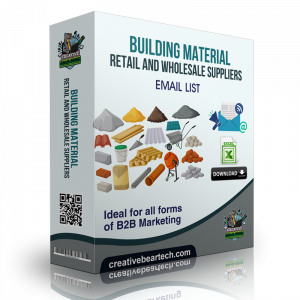 Building Material Retail and Wholesale Suppliers B2B Marketing List