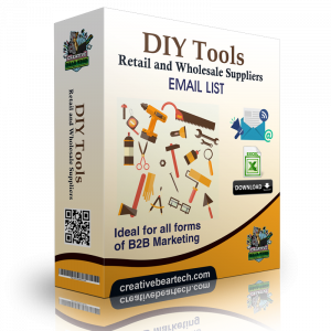 DIY Tools Retail and Wholesale Suppliers B2B Email Marketing List