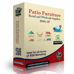 Patio Furniture Retail and Wholesale Suppliers B2B Data List