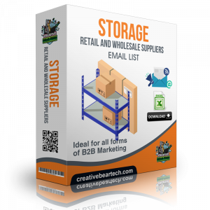 Storage Retail and Wholesale Suppliers B2B Data List