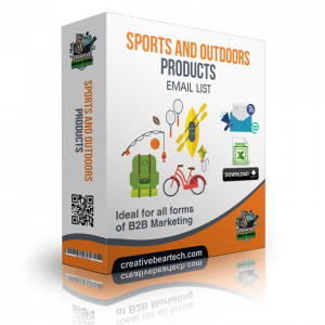 Sports and Outdoors Products Email List